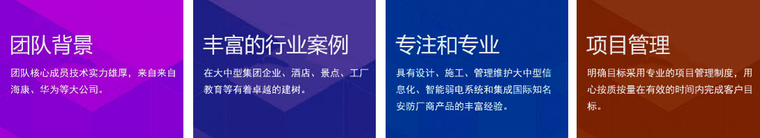 成都別墅安防監控設計安裝調試維保一站式集成商 團隊成員